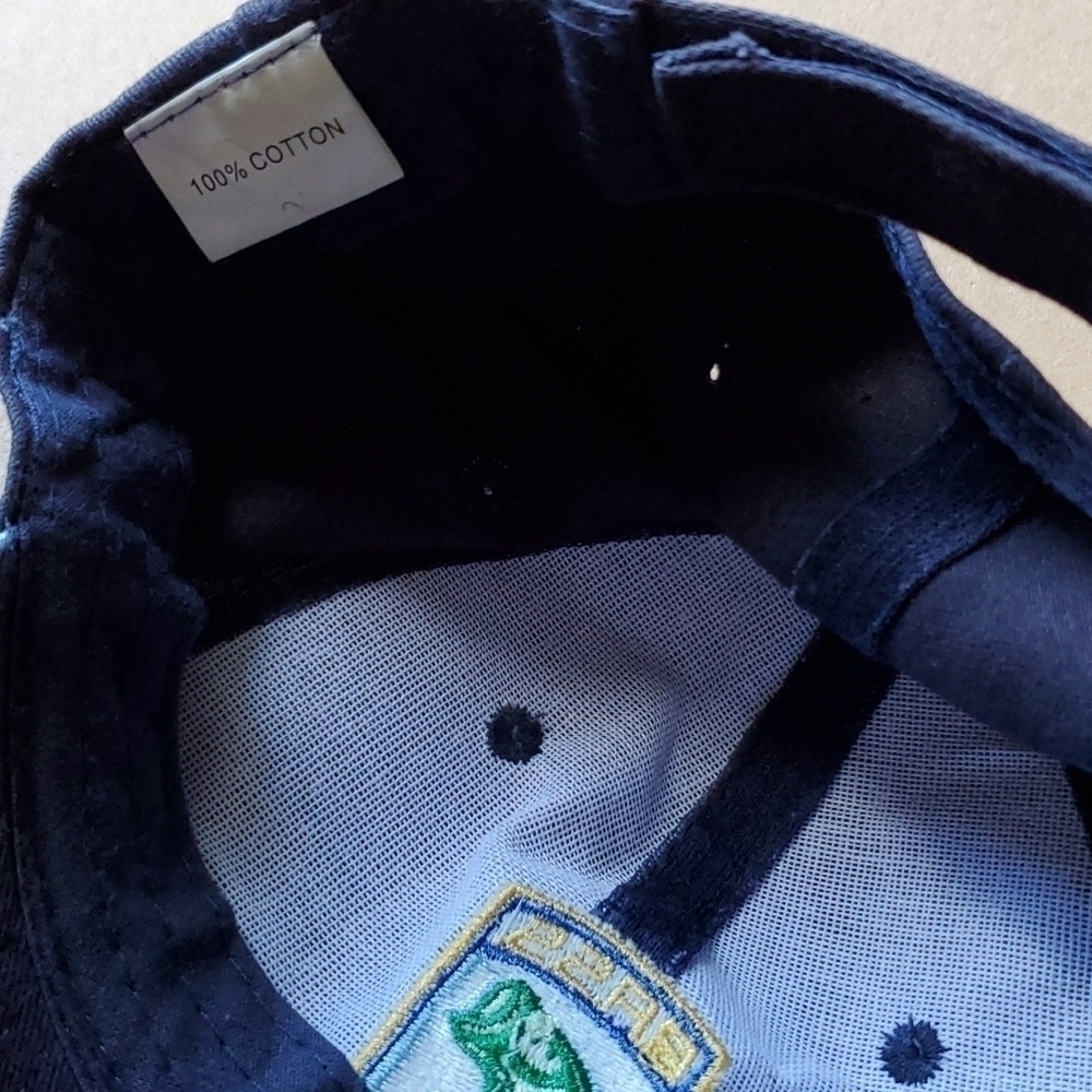 Club Cadet & Bass 100 Black Ball Caps cotton adjustable - Picture 5 of 9